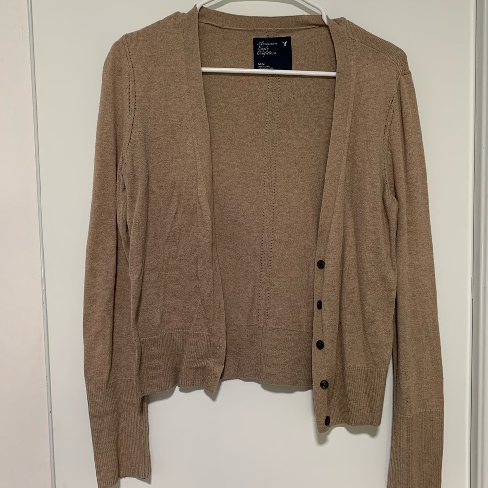 American eagle nude cardigan